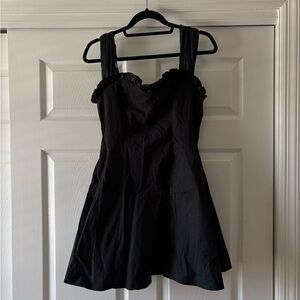Free People Black Mini Dress